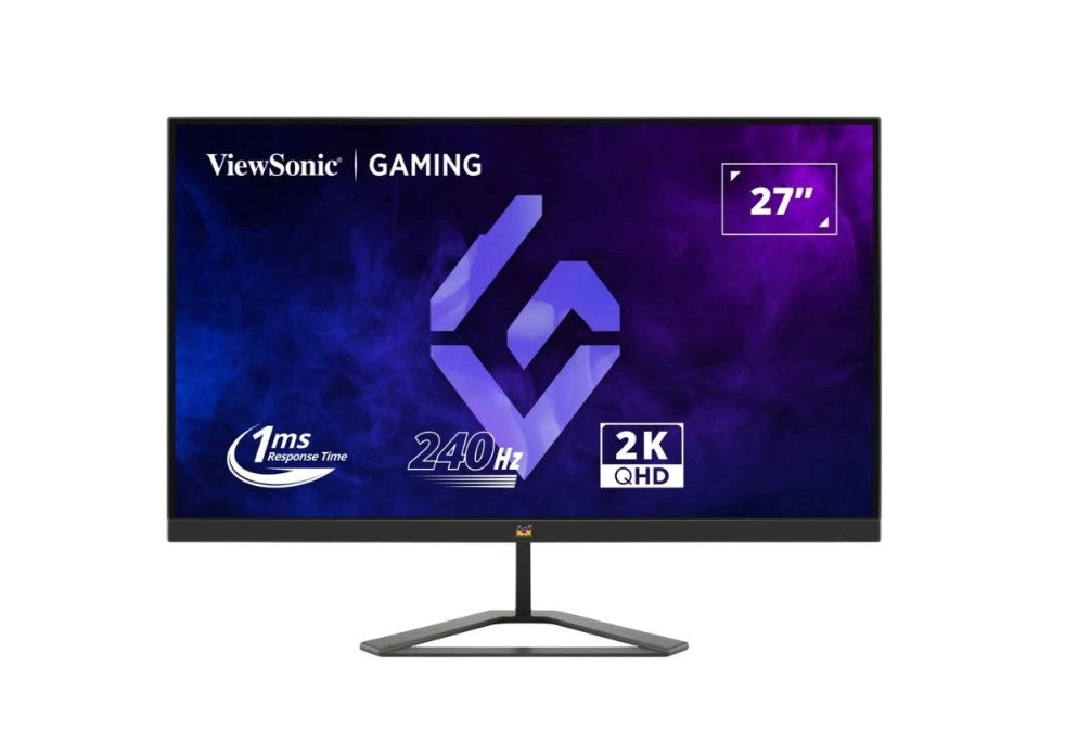ViewSonic 27' 2K 240hz 1ms Lightning Fas, IPS, Dual Speakers, SuperClear IPS. 2x HDMI 2.0, 1x DP 1.4. VESA 100x 100t, Tilt Gaming Monitor ViewSonic 27' 2K 240hz 1ms Lightning Fas, IPS, Dual Speakers, SuperClear IPS. 2x HDMI 2.0, 1x DP 1.4. VESA 100x 100t, Tilt Gaming Monitor